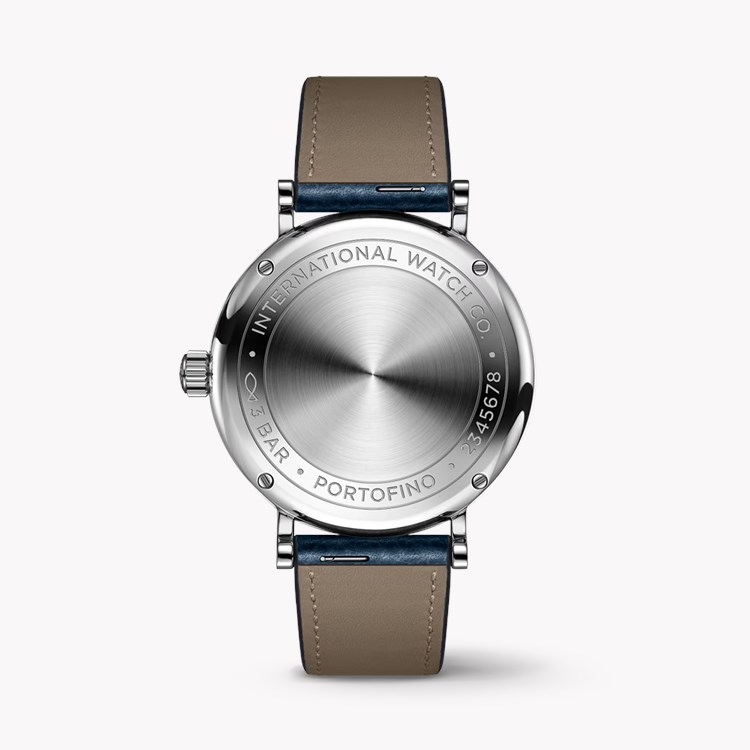 IWC Portofino 34mm, Silver Dial, Baton/Roman Numerals_2
