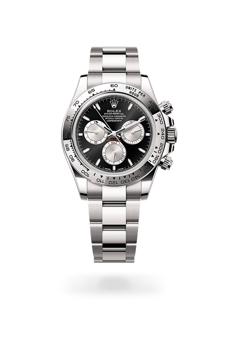 Cosmograph Daytona, Oyster, 40 mm, white gold