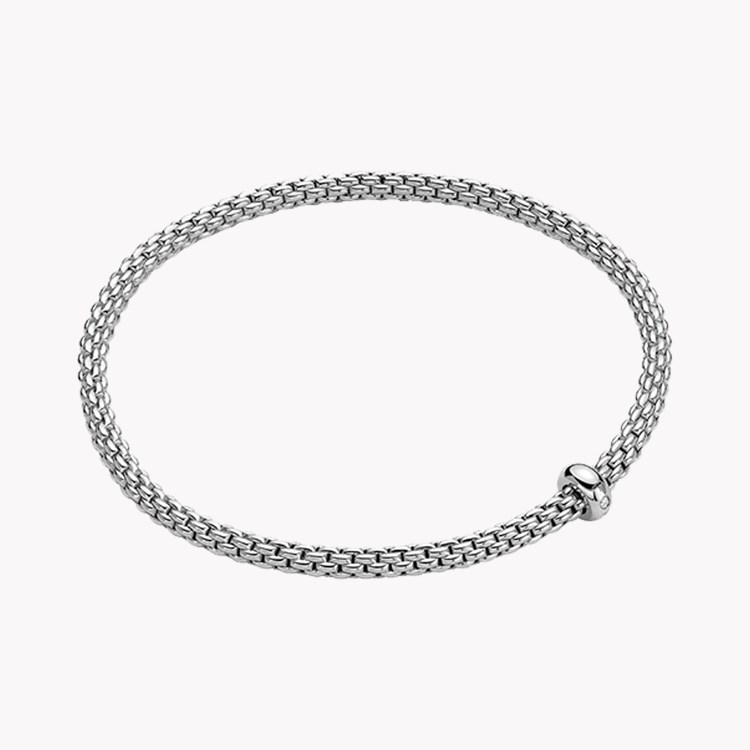 FOPE Prima Flex'It Medium Diamond Bracelet Brilliant Cut, Rubover Set_1