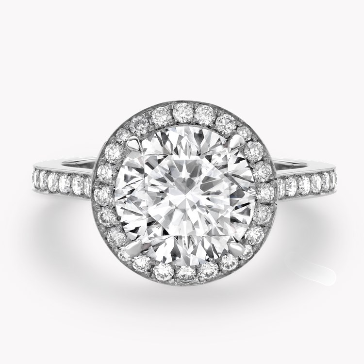 Celestial Brilliant Cut 2.08ct Type IIA Diamond Cluster Ring Brilliant cut, Claw set_2