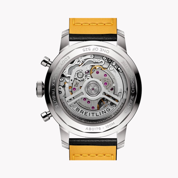 Breitling Top Time B01 Chronograph 41 Eddy Merckx 42mm, White Dial, Baton Numerals_4