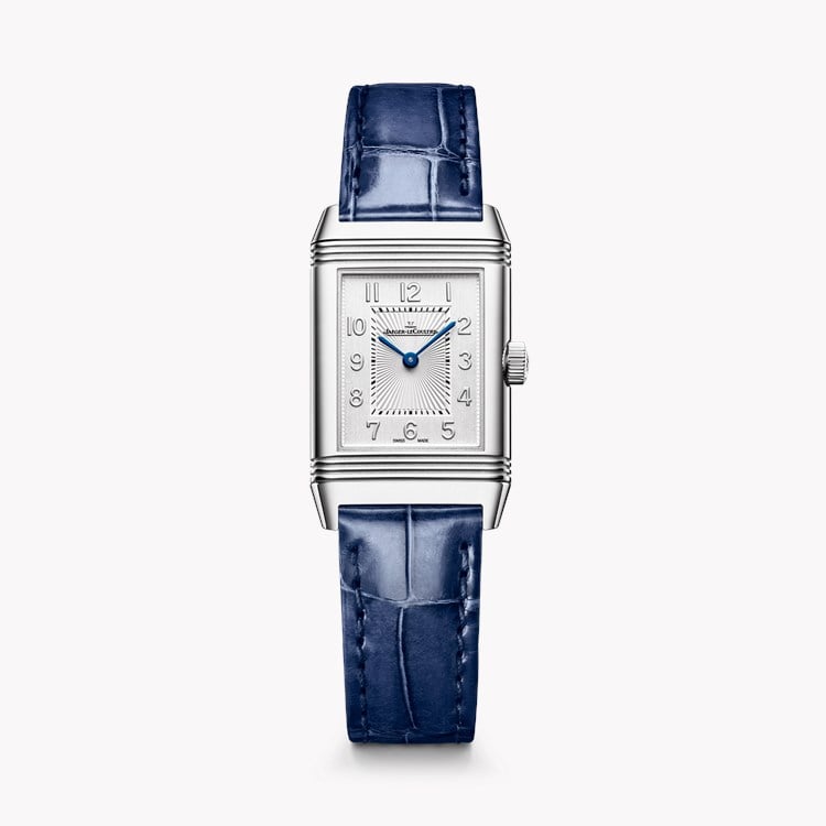 Jaeger-LeCoultre Reverso Classic Small Duetto 21mm, Silvered-grey 
Dial, Arabic Numerals_1