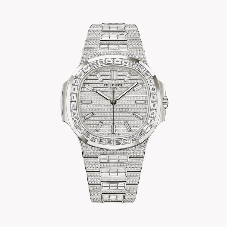Patek Philippe Nautilus 41mm, Diamond Dial, Diamond Numerals_1