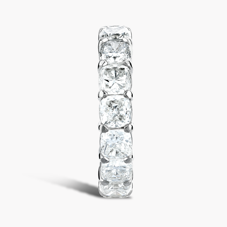 Cushion Cut Diamond Eternity Ring Cushion Cut, Eternity, Claw Set_4