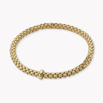 Fope Solo Bracelet in 18CT Yellow Gold _1