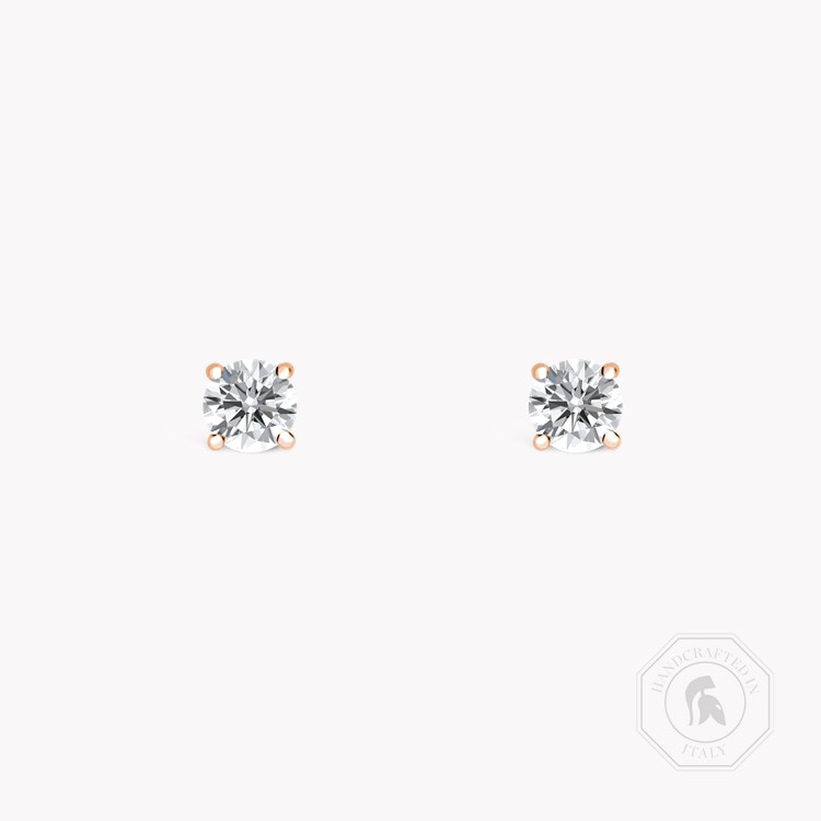 Diamond Stud Earrings Brilliant cut, Claw set_1