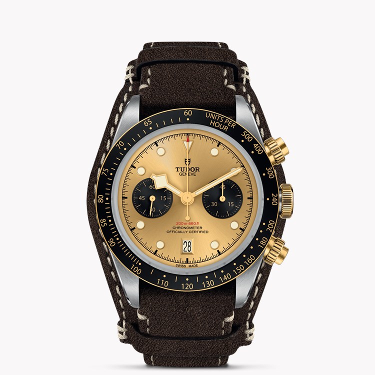 Tudor Black Bay Chrono S&G 41mm, Champagne Dial, Baton Numerals_1