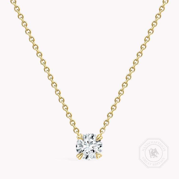 Windsor Diamond Pendant Brilliant cut, Claw set_1