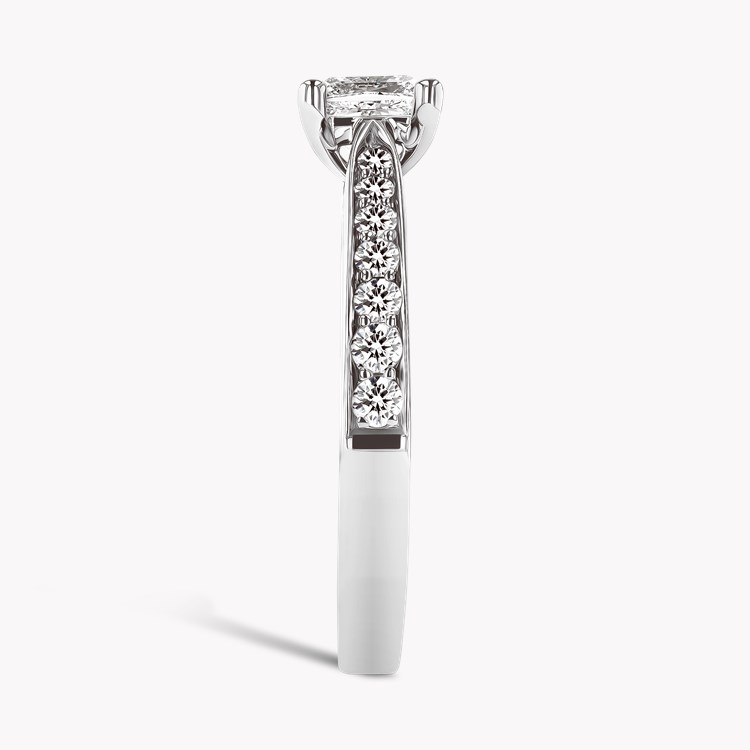 Duchess 0.22ct Princess Cut Diamond Ring Princess Cut, Claw Set_4
