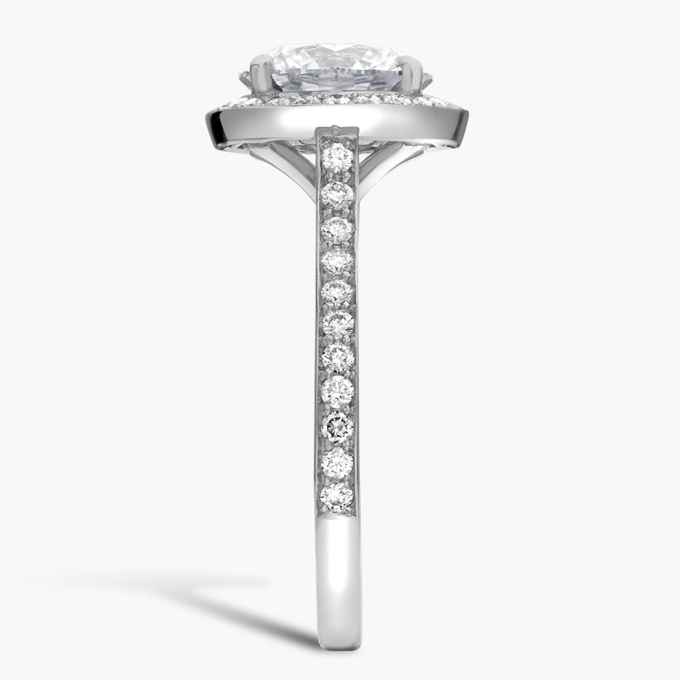 Celestial Brilliant Cut 2.08ct Type IIA Diamond Cluster Ring Brilliant cut, Claw set_4