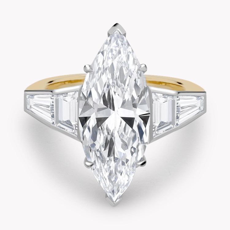 Marquise Cut 5.03ct Diamond Solitaire Ring Marquise Cut, Claw Set_2