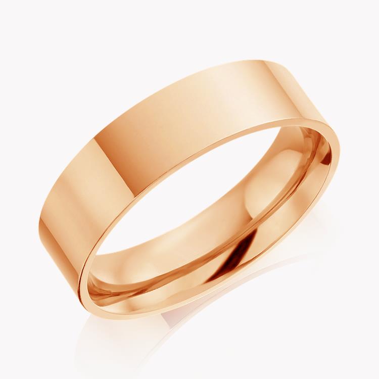 6mm Flat Court Wedding Ring _1