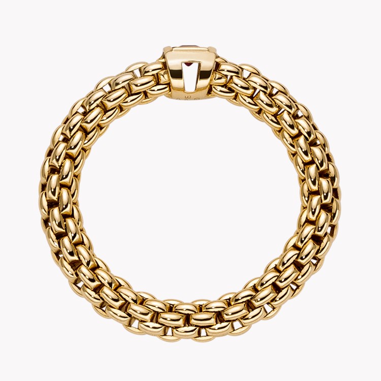 Fope Souls Flex-It Ruby Ring Square Cut, Rubover Set_3