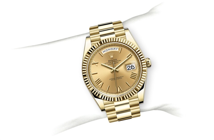 rolex day date 24k