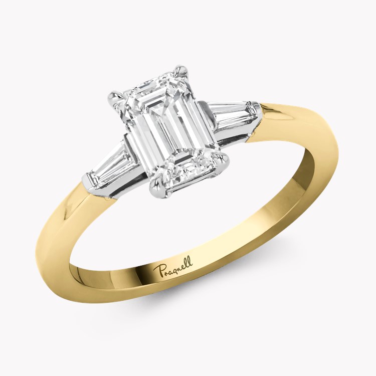 Regency 2.01ct Emerald Cut Diamond Ring Emerald Cut, Claw Set_1