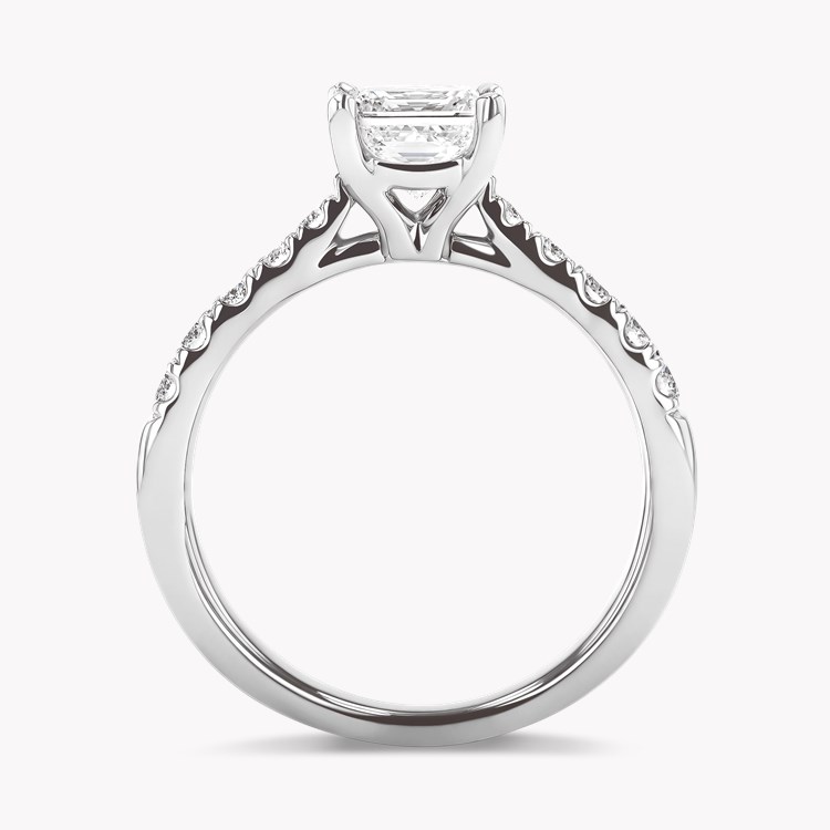 Celestial 0.30ct Princess Cut Diamond Ring Princess Cut, Claw Set_3