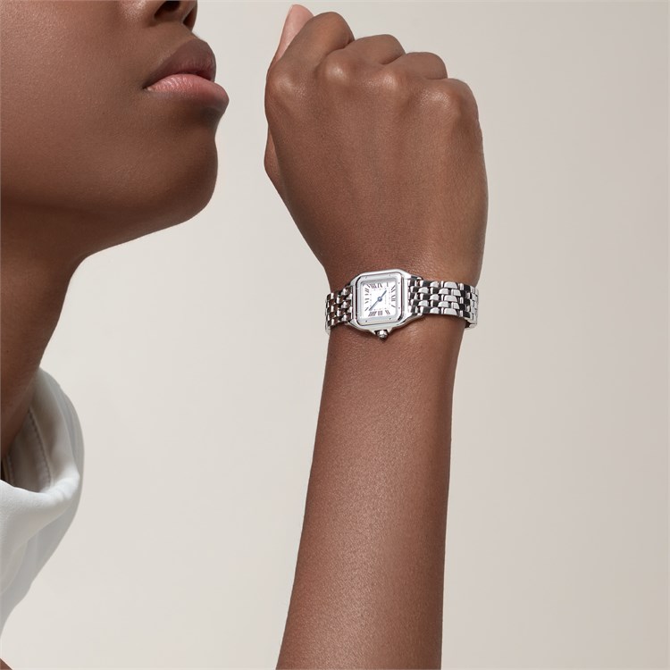 Cartier Panthère de Cartier Small, Silver Dial, Roman Numerals_10