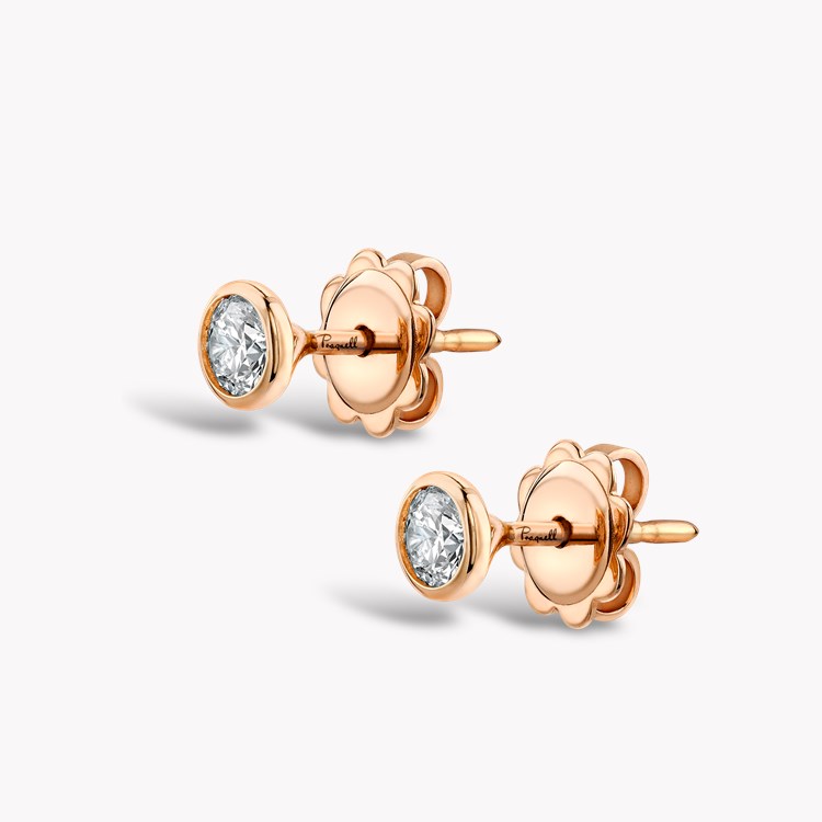 Sundance Diamond Stud Earrings Brilliant Cut, Rubover Set_2