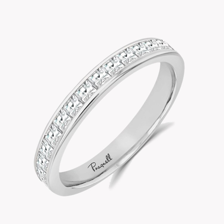 French Cut Diamond Eternity Ring