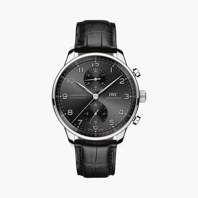 Portugieser Chronograph 41mm, Black Dial, Arabic Numerals_1