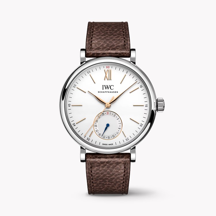 IWC Portofino Pointer Date 39mm, Silver Dial, Baton Numerals_1