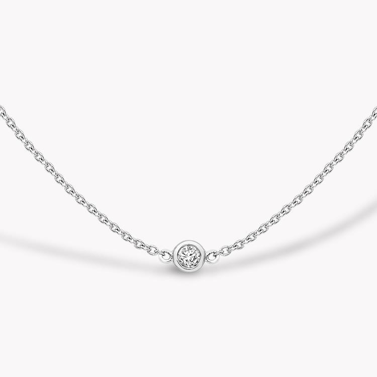 Sundance Diamond Necklace Brilliant Cut, Rubover Set_2