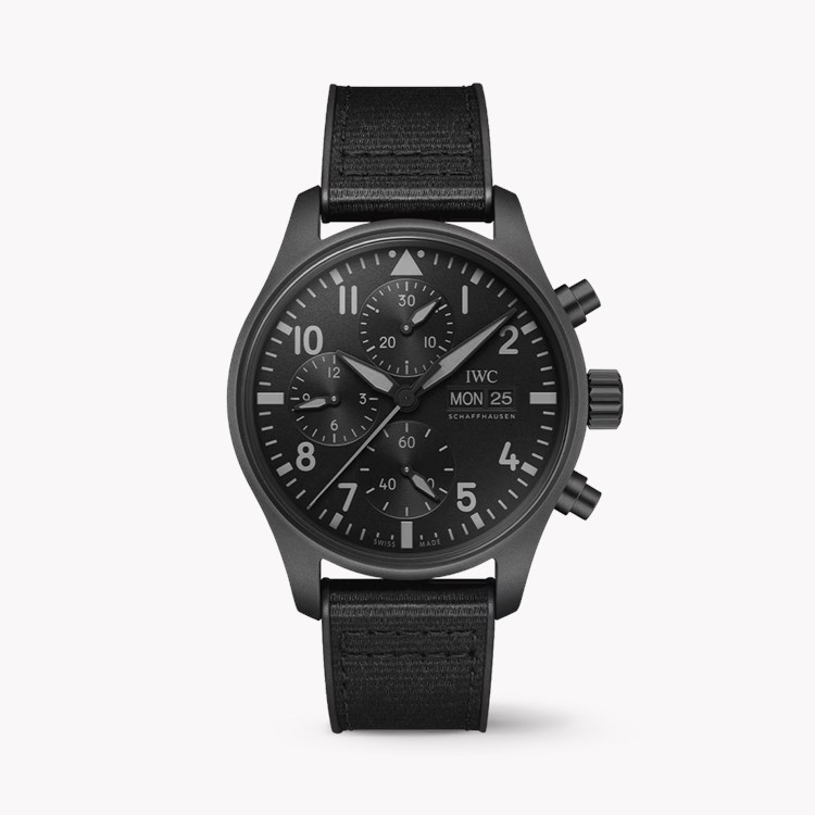 IWC Pilot's Chronograph 41 Top Gun 41mm, Black Dial, Arabic Numerals_1