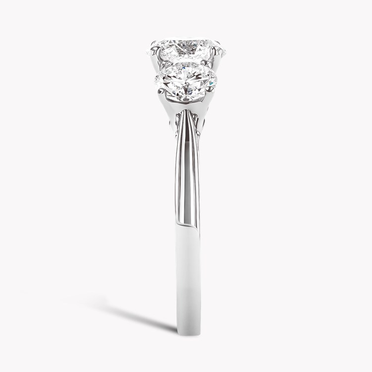 2.00CT Diamond Three-Stone Ring Brilliant Cut, Three-Stone_4