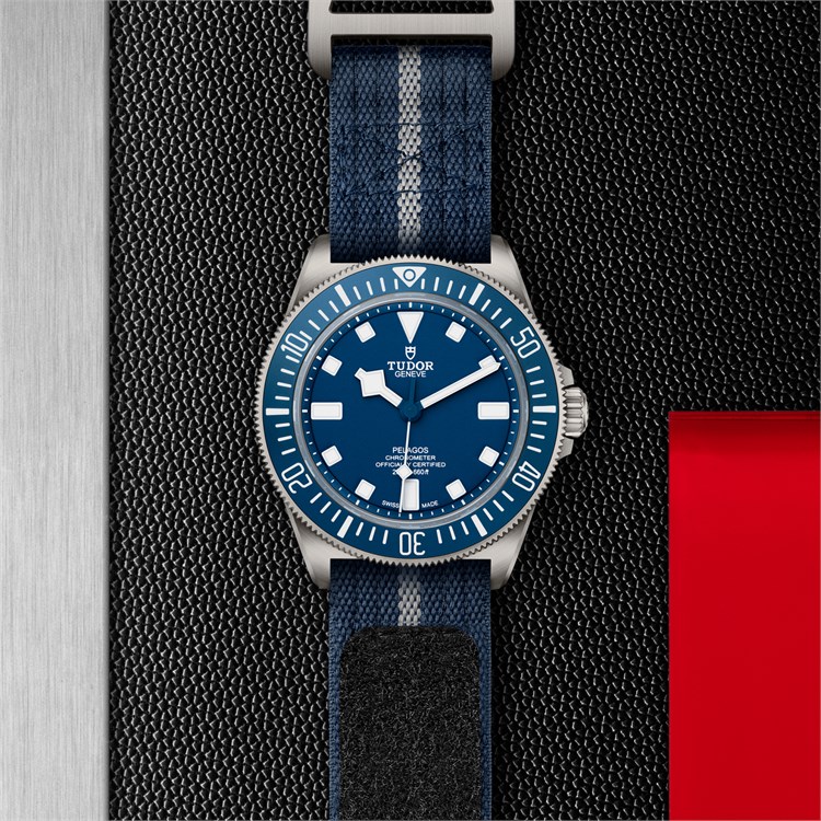 Tudor Pelagos FXD 42mm, Navy Blue Dial, Baton Numerals_2