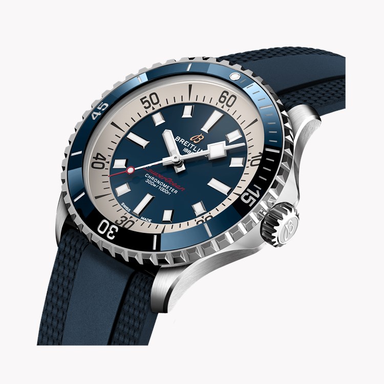 Breitling Superocean Automatic 42 42mm, Blue Dial, Baton Numerals_3