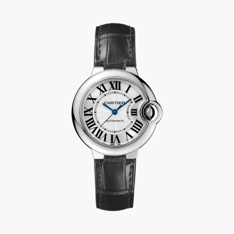 Cartier Ballon Bleu de Cartier 33mm, Silver Dial, Roman Numerals_1