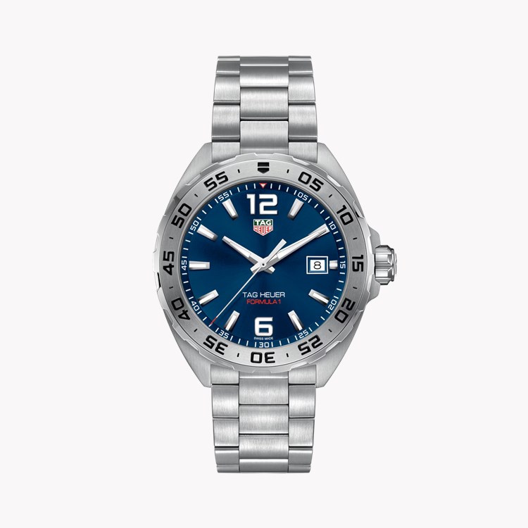 Tag Heuer Formula 1 41mm, Blue Dial, Arabic and Baton Numerals_1