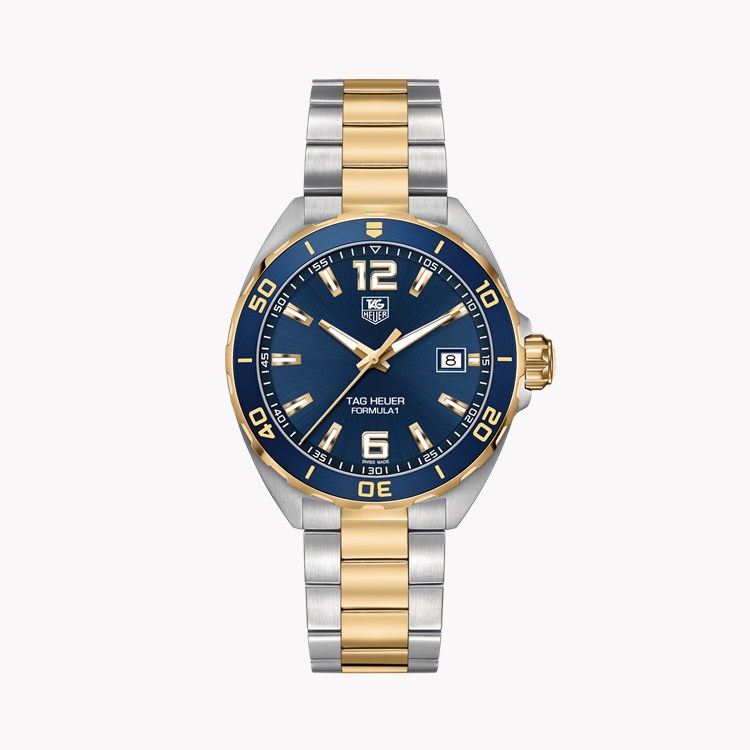 Tag Heuer Formula 1 41mm, Blue Dial, Arabic and Baton Numerals_1