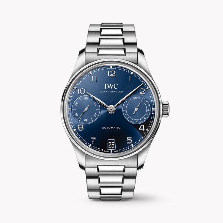 IWC Portugieser Automatic 42.4mm, Blue Dial, Arabic Numerals_1
