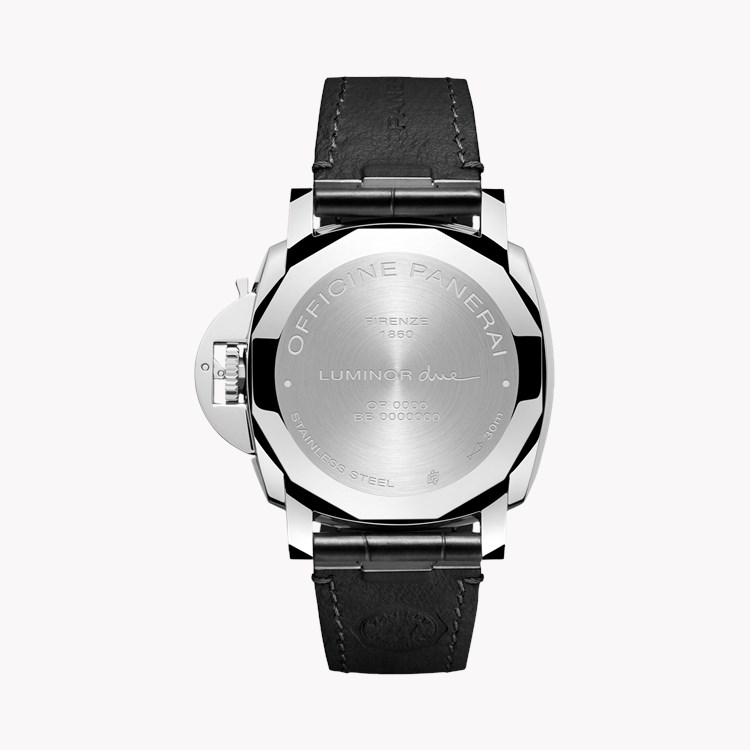 Panerai Luminor Due 42mm, Black Dial, Arabic/Baton Numerals_2