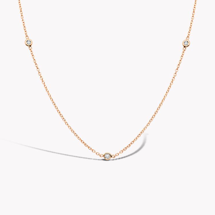 Sundance Diamond Necklace Brilliant Cut, Rub Over Set_2