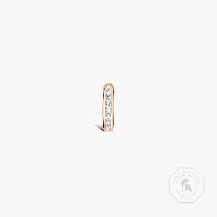 RockChic Diamond Hoop Earring Princess Cut_1