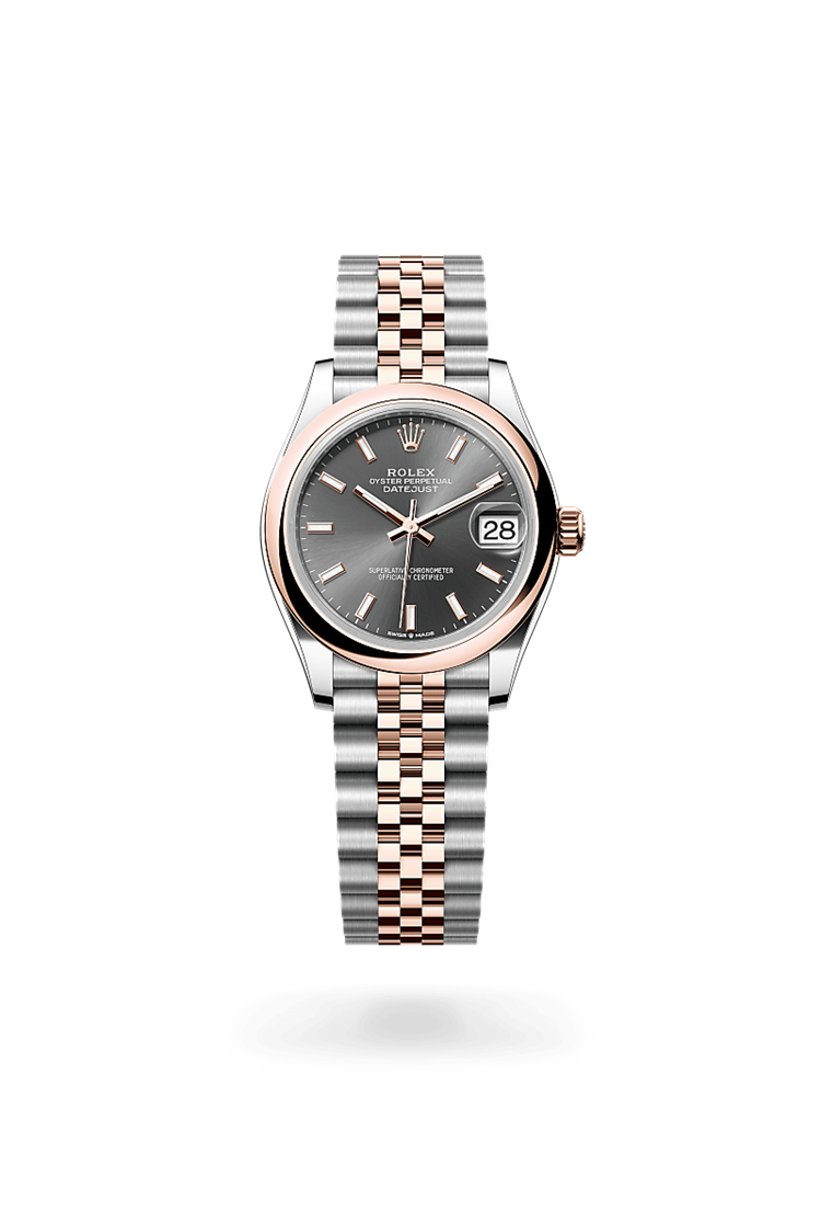 Datejust 31, Oyster, 31 mm, Oystersteel and Everose gold