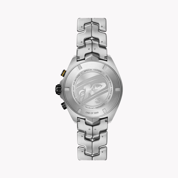 TAG Heuer Formula 1 Chronograph x Senna Special Edition 43mm, Black Dial, Arabic Numerals_2