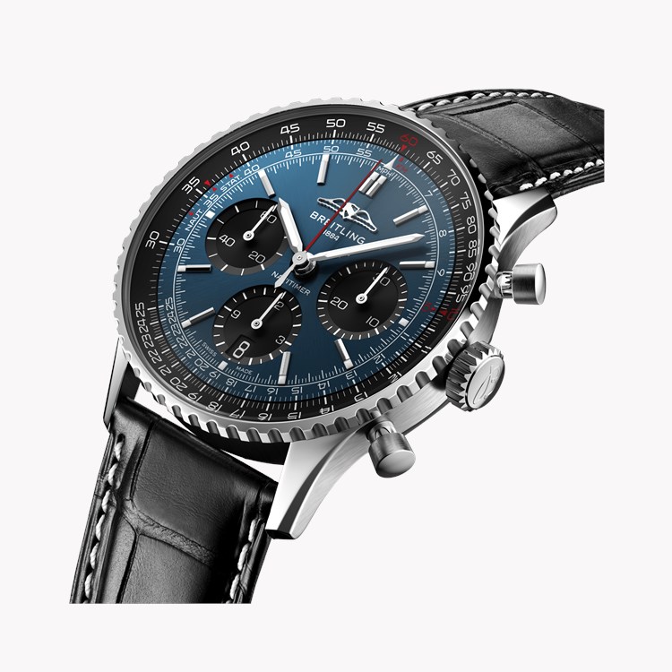 Breitling Navitimer B01 Chronograph 41 41mm, Blue Dial, Baton Numerals_2