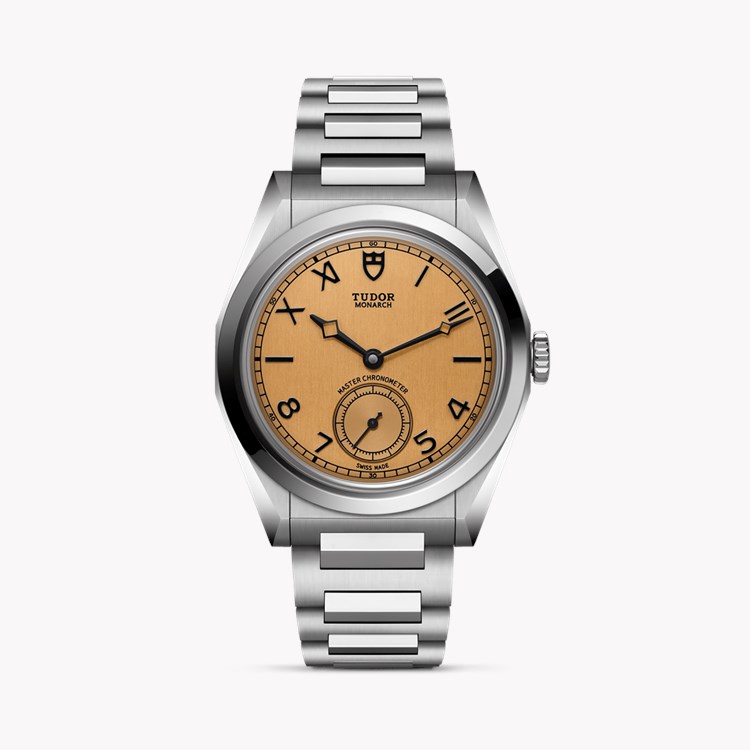 Tudor Monarch 39mm, Champagne Dial, Arabic/Roman Numerals_1
