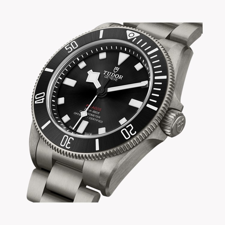 Tudor Pelagos 39 39mm. Black Dial, Baton Numerals_2