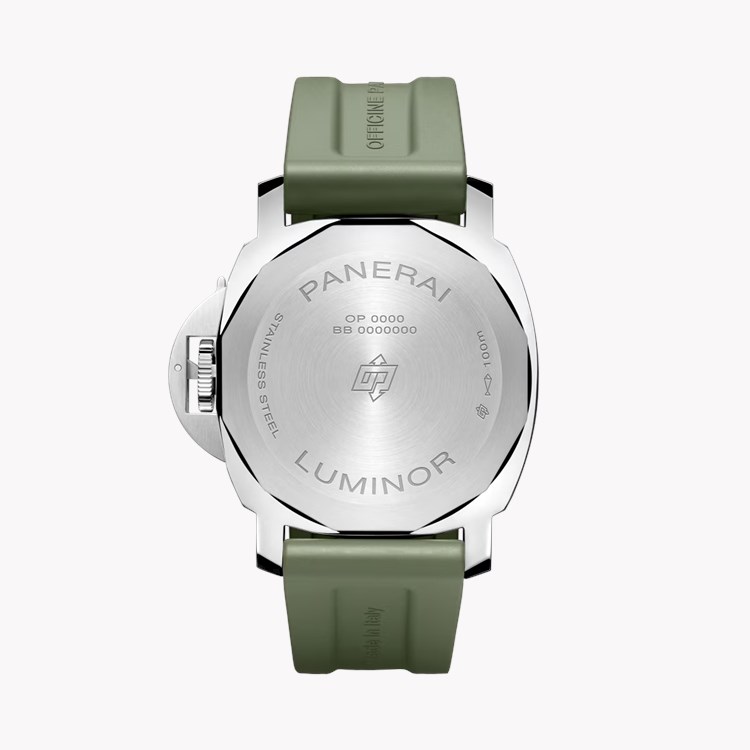 Panerai Luminor Logo 44mm, White Dial, Arabic/Baton Numerals_2