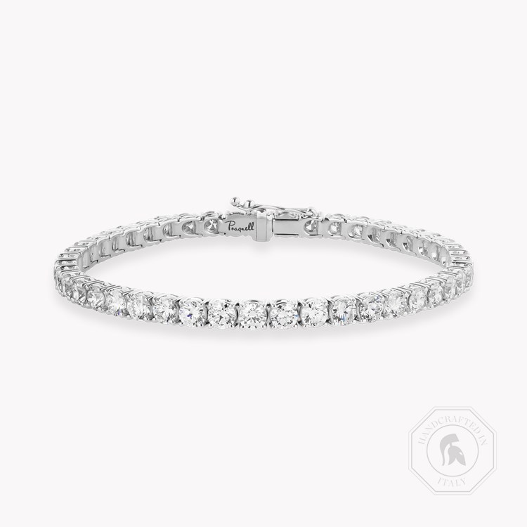 Brilliant Cut Diamond Line Bracelet Brilliant cut, Claw set_1