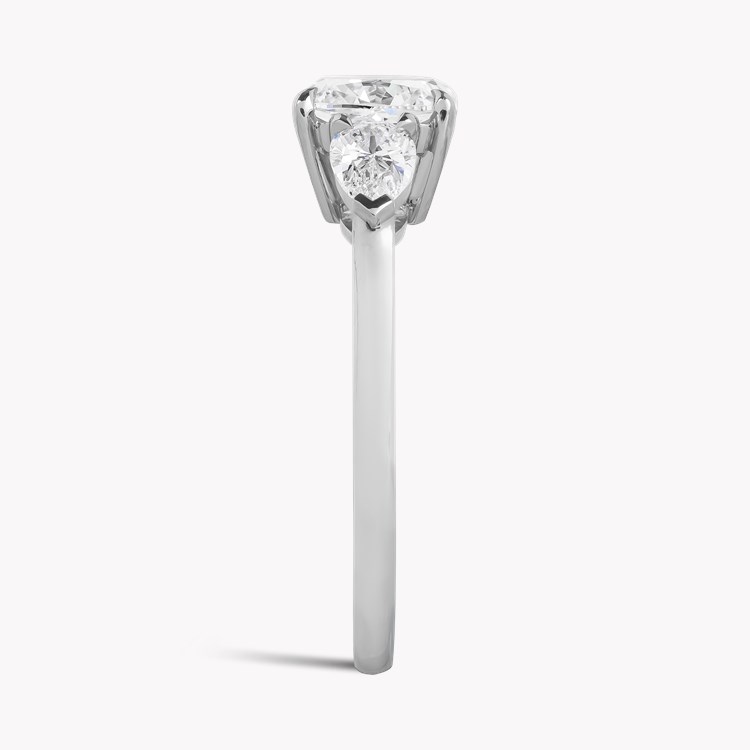 Cushion Cut 1.50ct Congolese Diamond Ring Cushion Cut, Claw Set_4