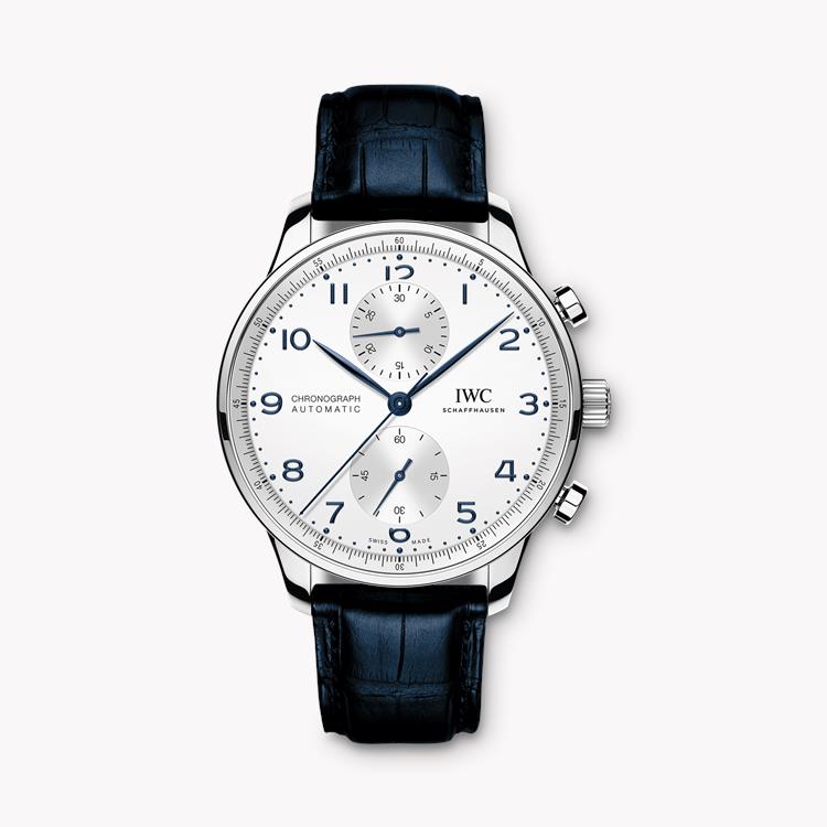IWC Portugieser Chronograph 41mm, Silver Dial, Arabic Numerals_1