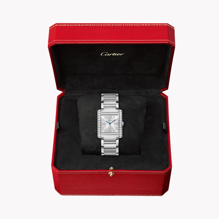 Cartier Tank Française 24.97mm, Silver Dial, Roman Numerals_5