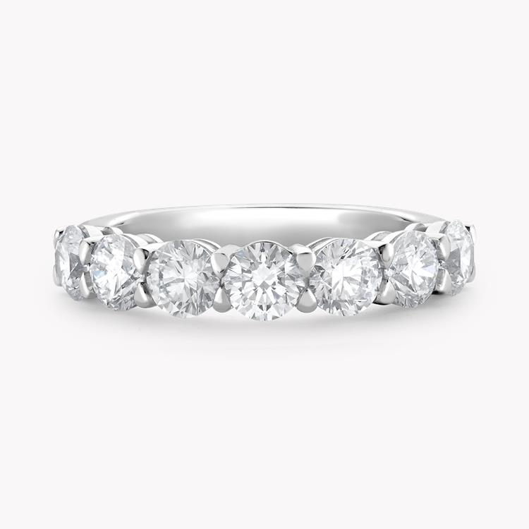 Seven Stone Diamond Ring Round Brilliant, Claw Set_2