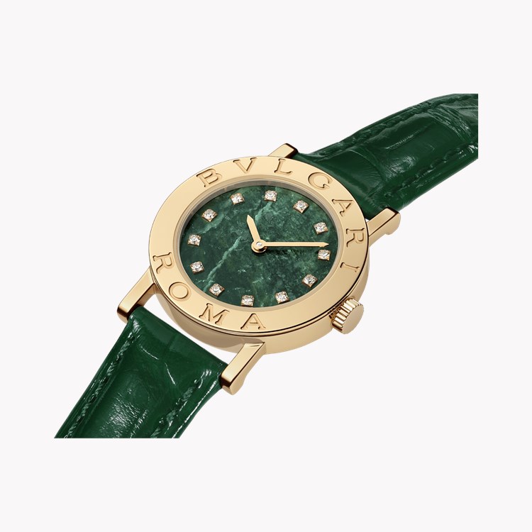 Bulgari Bulgari 26mm Green Diamond set Dial_2