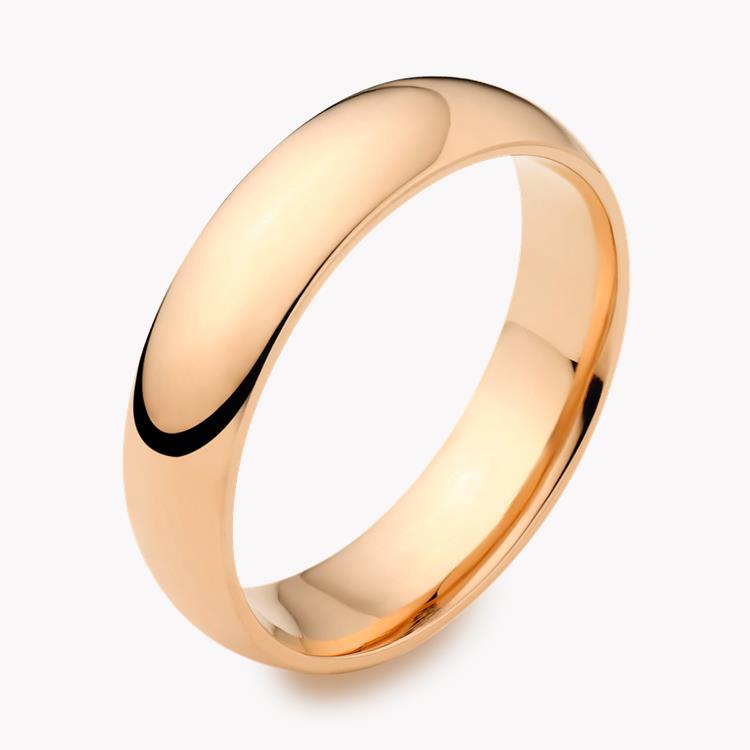 6mm Pragnell Court Wedding Ring in 18CT Rose Gold _1